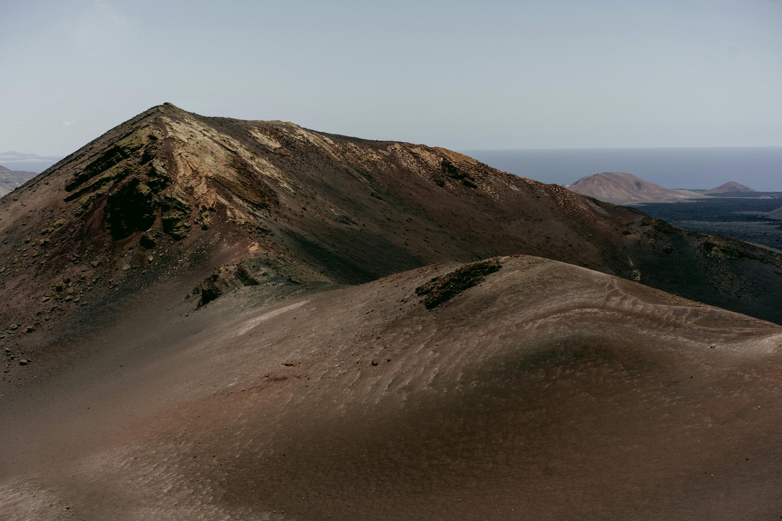 Timanfaya National Park lava fields and volcanoes